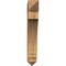 Ekena Millwork Imperial Arts & Crafts Rough Sawn Bracket, Western Red Cedar, 6"W x 34"D x 40"H BKT06X34X40IMP03RWR - alternate 4